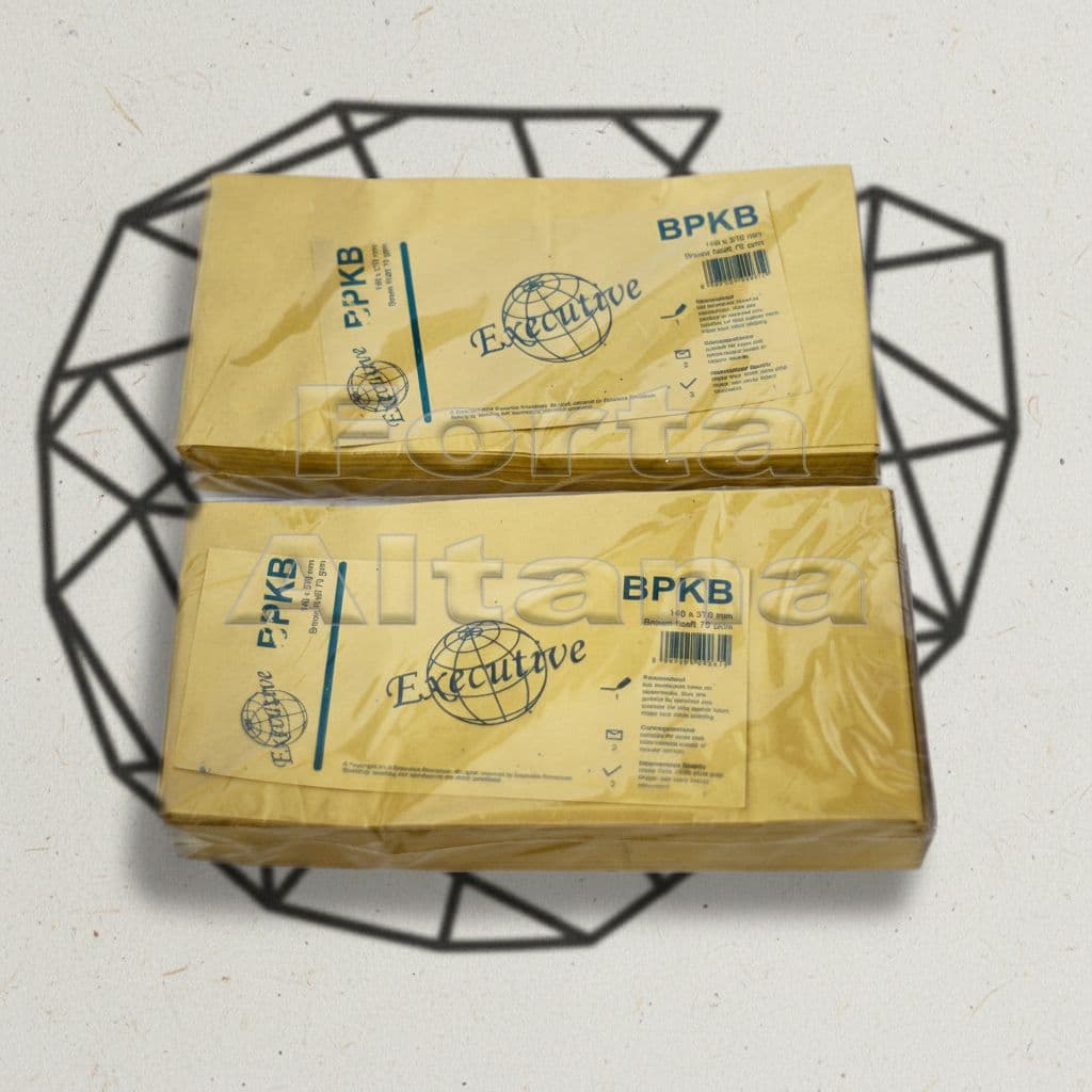 Amplop Cokelat  BPKB Executive