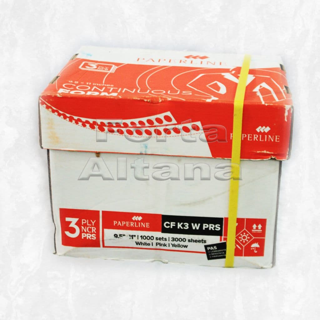 Continous Form Paperline 9 1/2 x 11 3PLY (PRS)