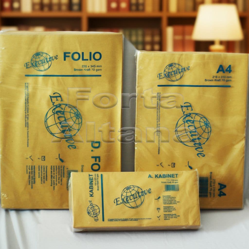 Amplop Coklat F4 Executive