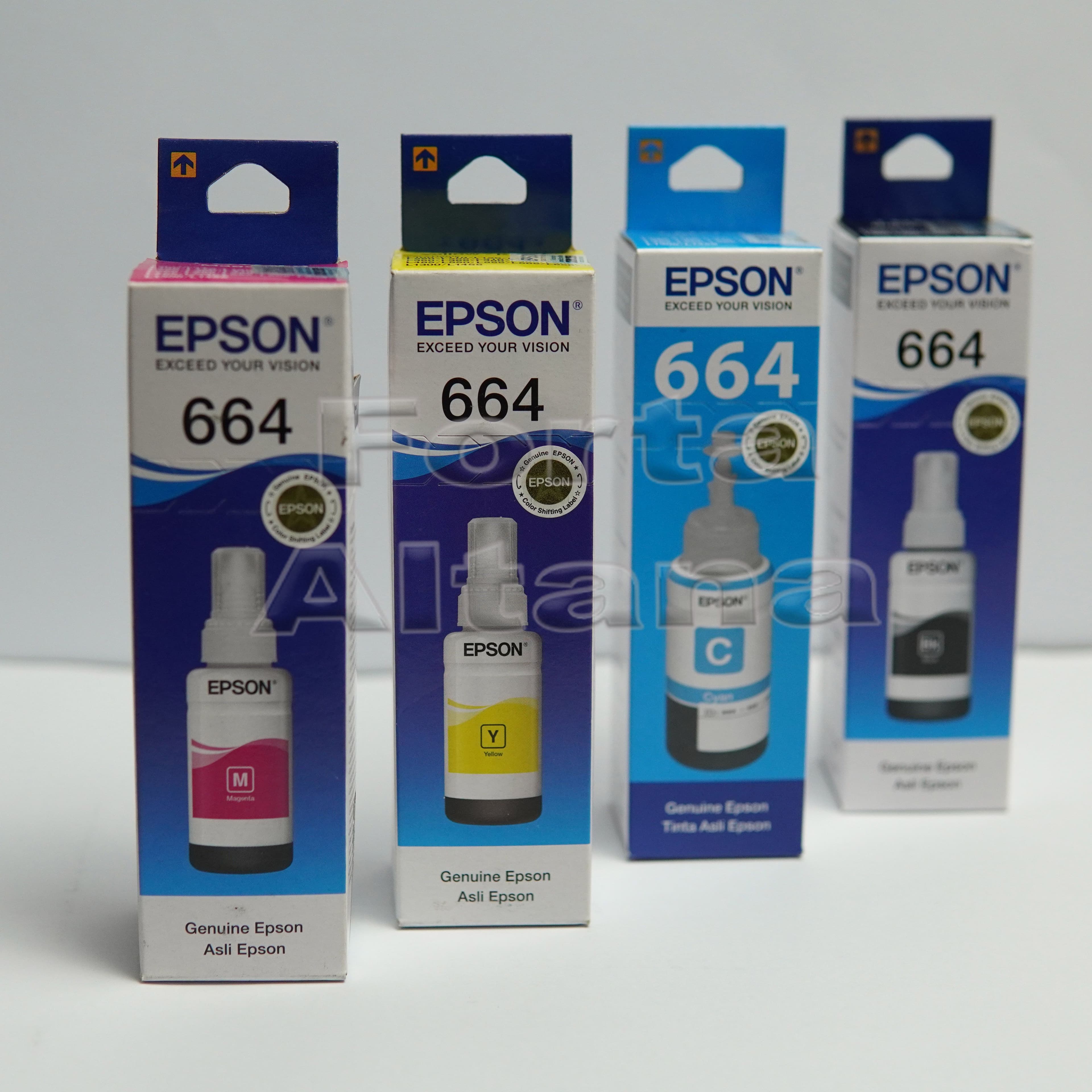 Tinta Printer T 664 Epson Original 