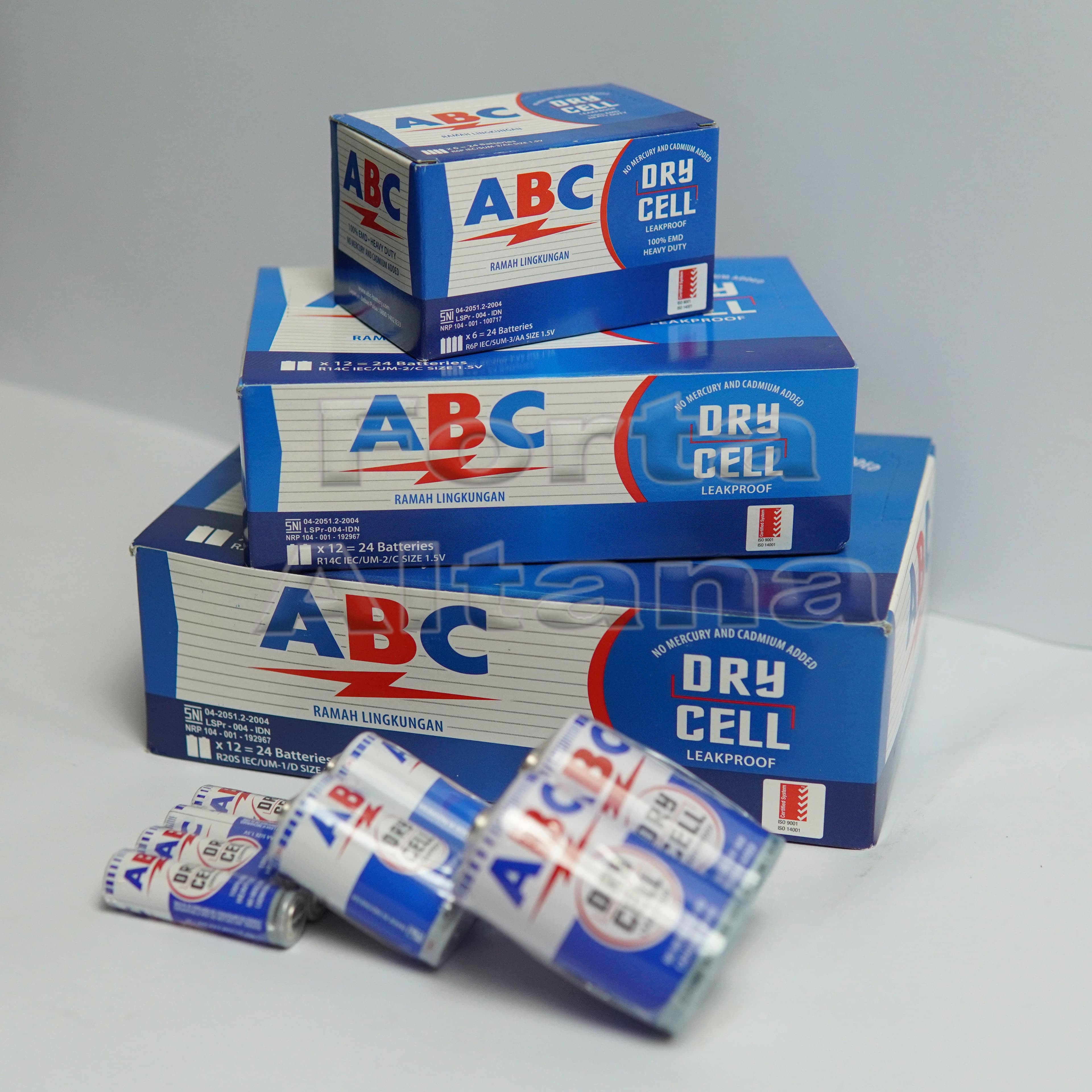 Batterai ABC Biru 
