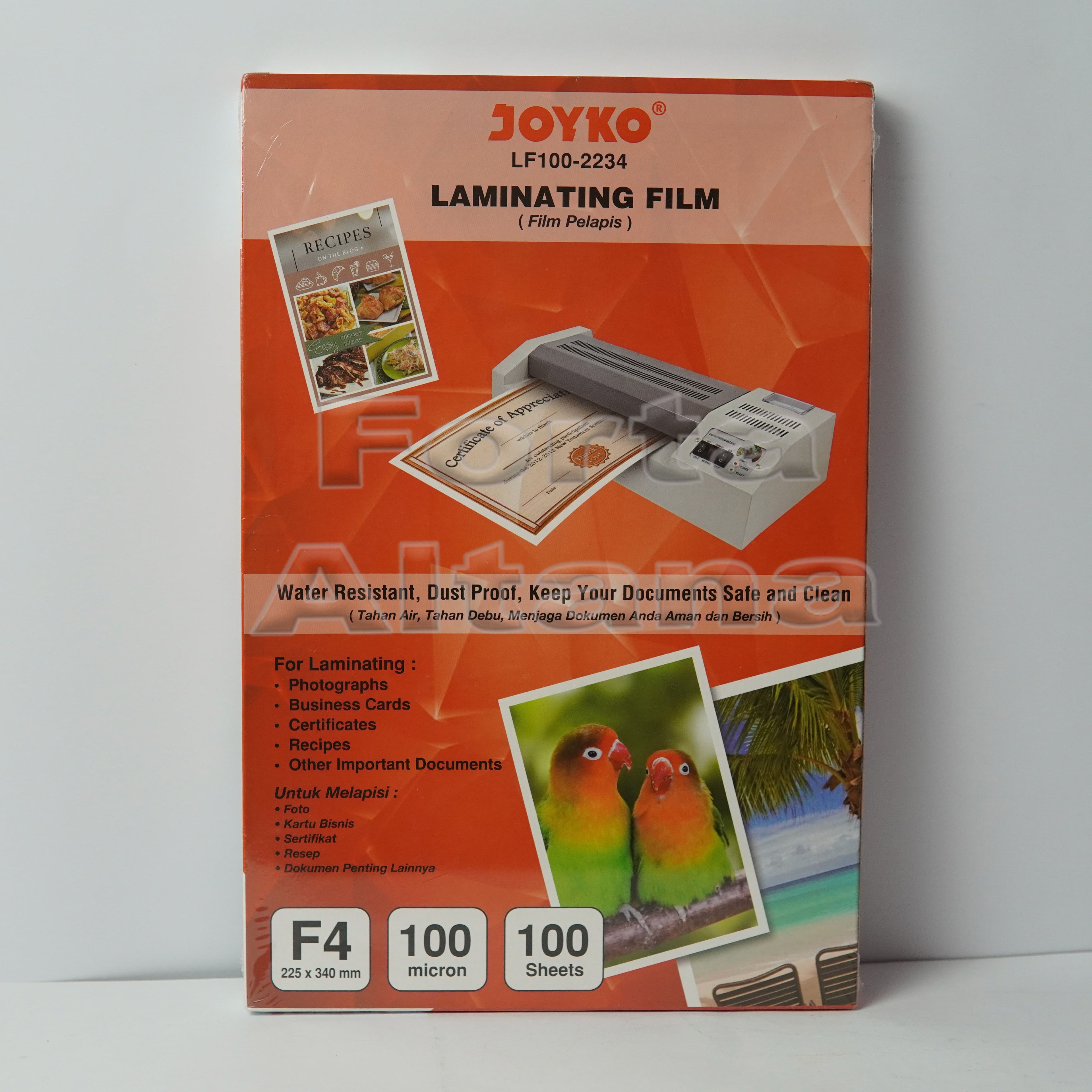 Laminating Joyko F4 / Folio