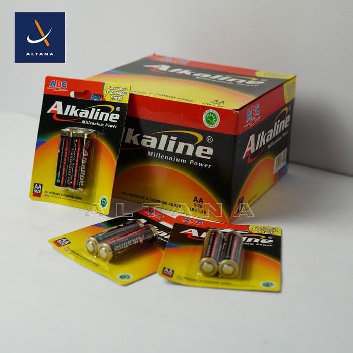 Batterai Alkaline A2 Isi 2, Isi 3 , Isi 6