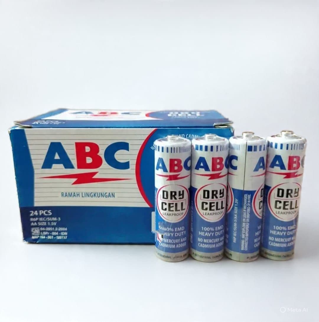 Batterai ABC Biru  - Gambar 2