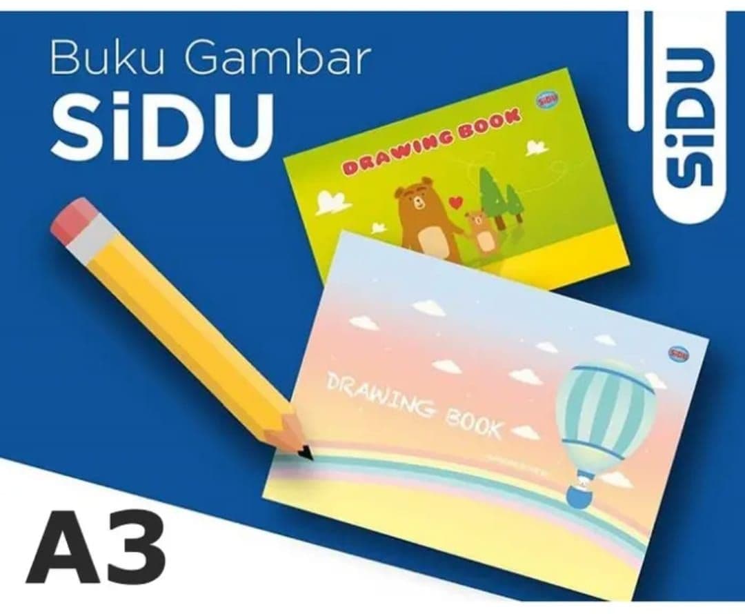 Buku Gambar SIDU A3 & A4