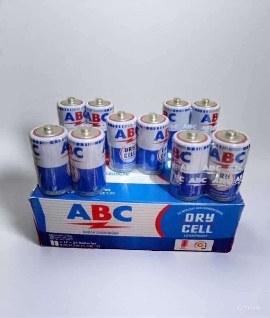 Batterai ABC Biru  - Gambar 3