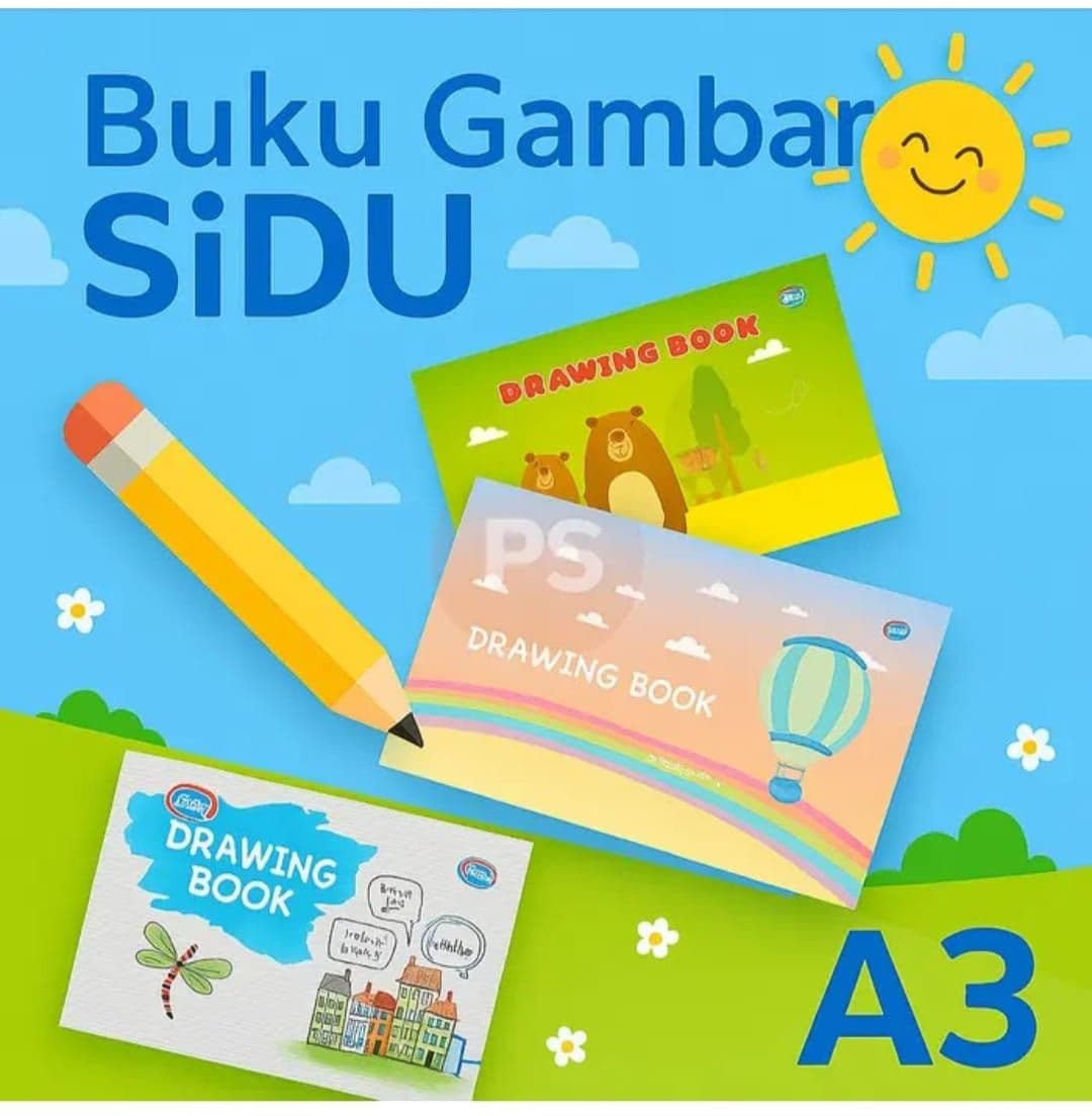 Buku Gambar SIDU A3 & A4